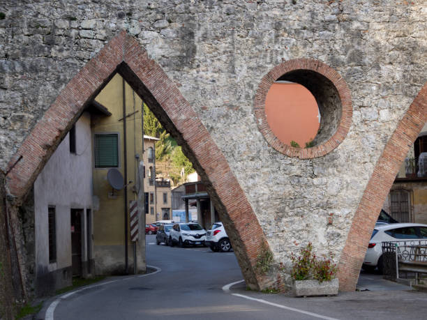 Acquedotto a Gallicano, in Garfagnana
